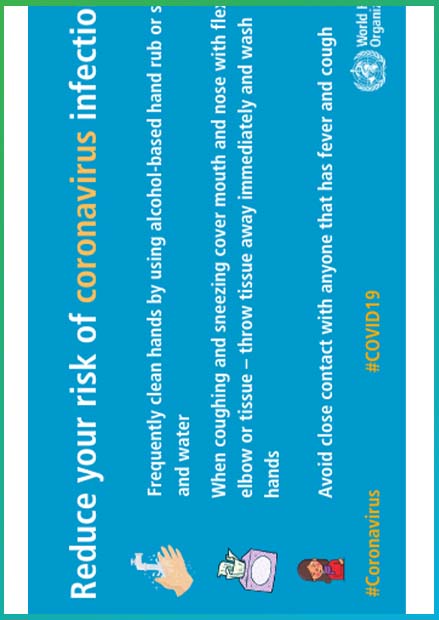 Reduce your risk of COVID-19